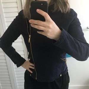 Navy blue Zara jacket
